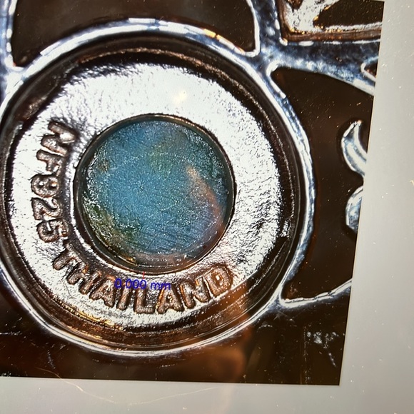 Sterling Silver (.925) Cross with Kingman Turquoise - Picture 5 of 5